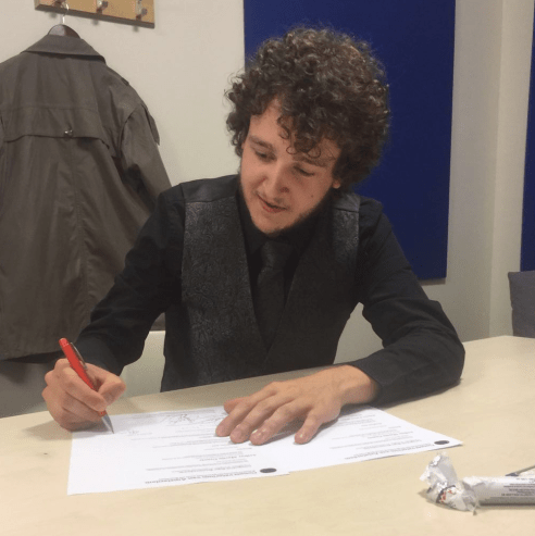 ondertekenen diploma